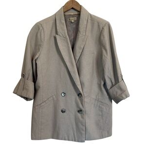 Democracy 100% Cotton Blazer Women’s Size Large